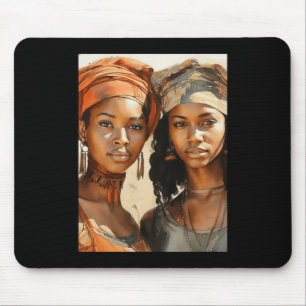 Mousepad Irmãs Do Sol - Duas Mulheres Africanas Que Se Enco