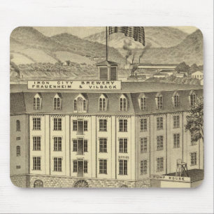 Mousepad Iron City Brewery, Frauenheim e Vilsack