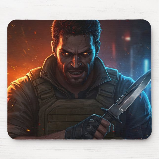 Mousepad Iron Wolf (Frente)