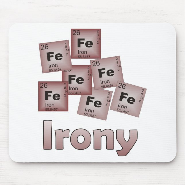 Mousepad Ironia (Frente)