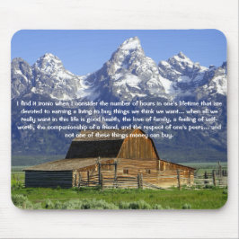 Mousepad Ironias Inspiracionais da Vida