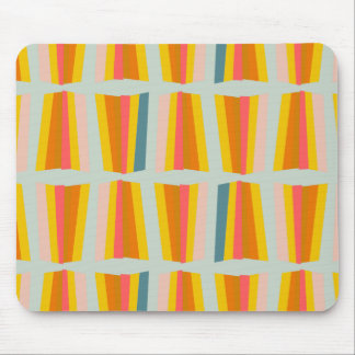 Mousepad irradie o raio alaranjado do sol do ouro do