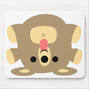 Mousepad irreverente do bebê do urso dos desenhos