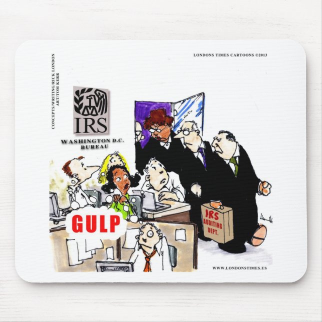 Mousepad IRS Audits IRS Funny (Frente)