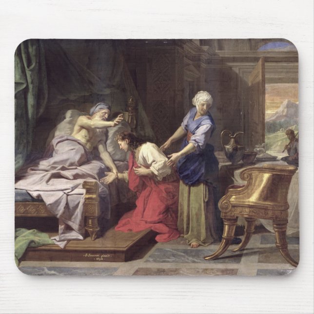 Mousepad Isaac que abençoa Jacob, 1692 (Frente)