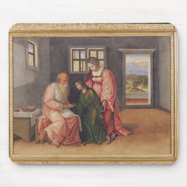 Mousepad Isaac que abençoa Jacob, c.1520 (Frente)