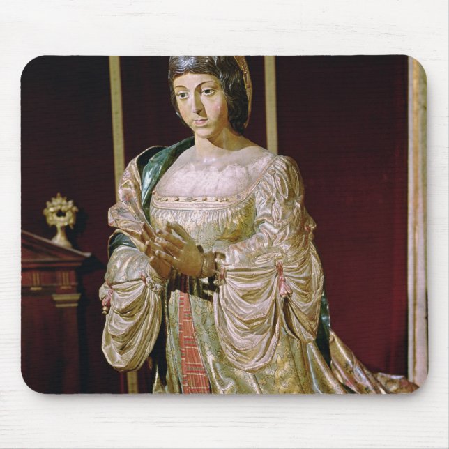 Mousepad Isabella do Castile na oração, 1520-22 (Frente)
