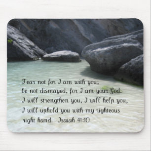 Mousepad Isaiah 41:10