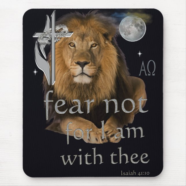 MOUSEPAD ISAIAH 41:10 (Frente)