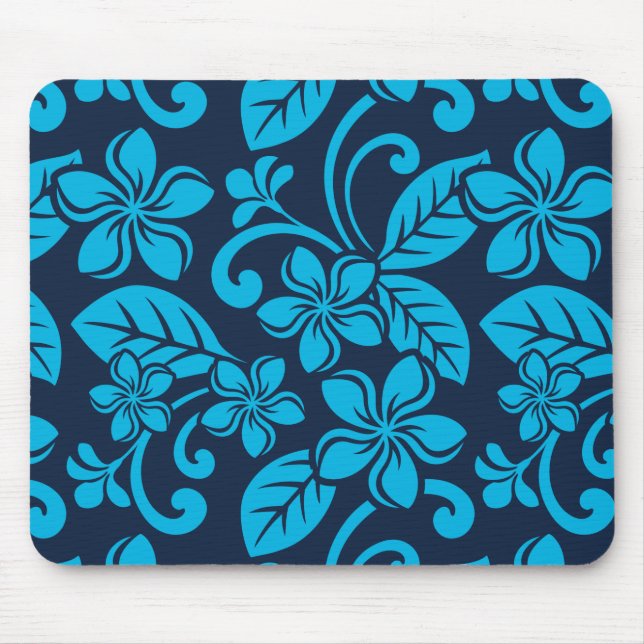 Mousepad ISLAND PLUMERIA (Blue x 2) (Frente)
