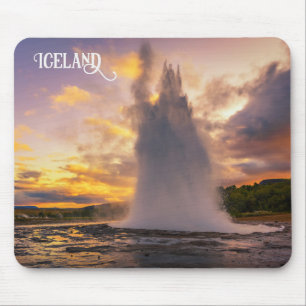 Mousepad Islândia Geyser
