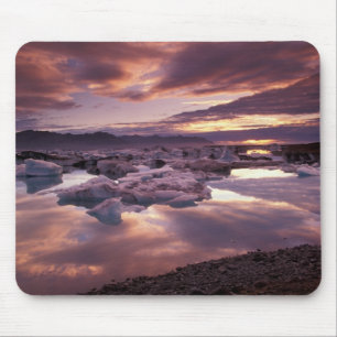 Mousepad Islândia, Jokulsarlon Lagoon, Paisagem