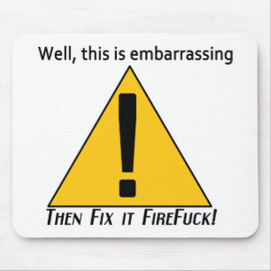 Mousepad Isso é embaraçoso