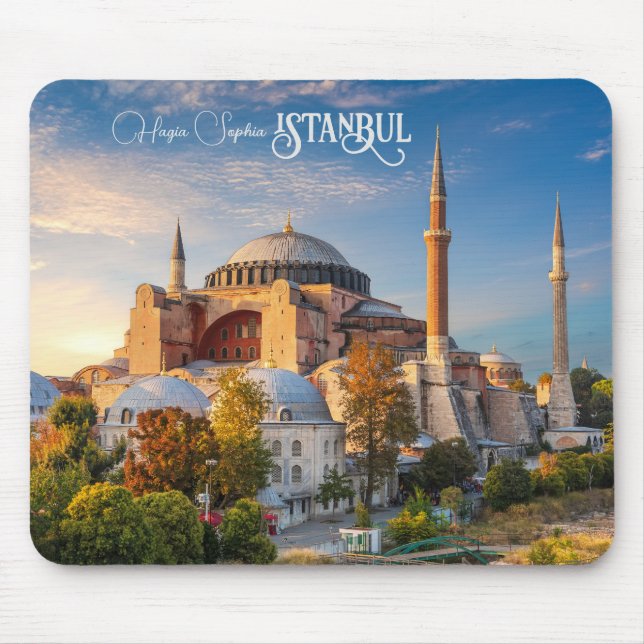 Mousepad Istambul de texto personalizado (Frente)