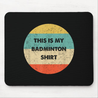 Mousepad Isto É Meu Badminton