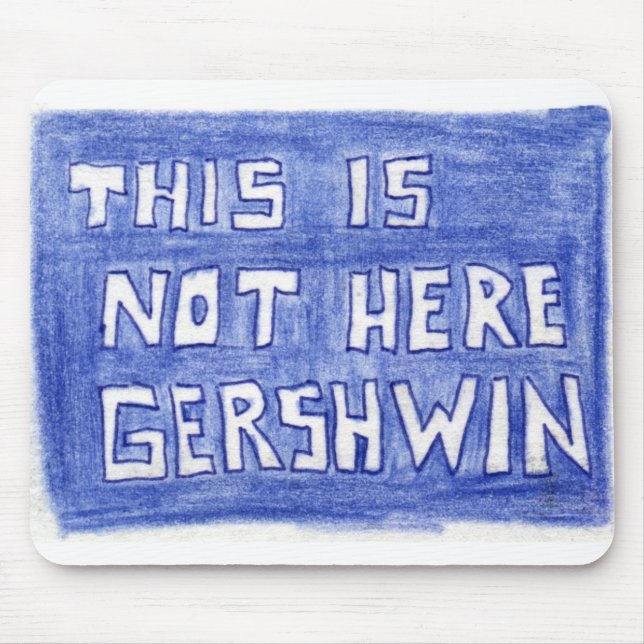 Mousepad Isto não está aqui (Frente)