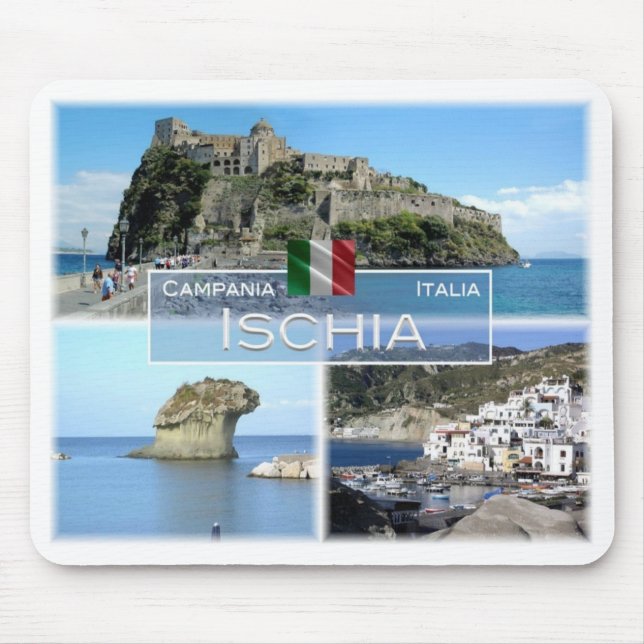 Mousepad IT Itália - Campânia - Isola d'Ischia (Frente)