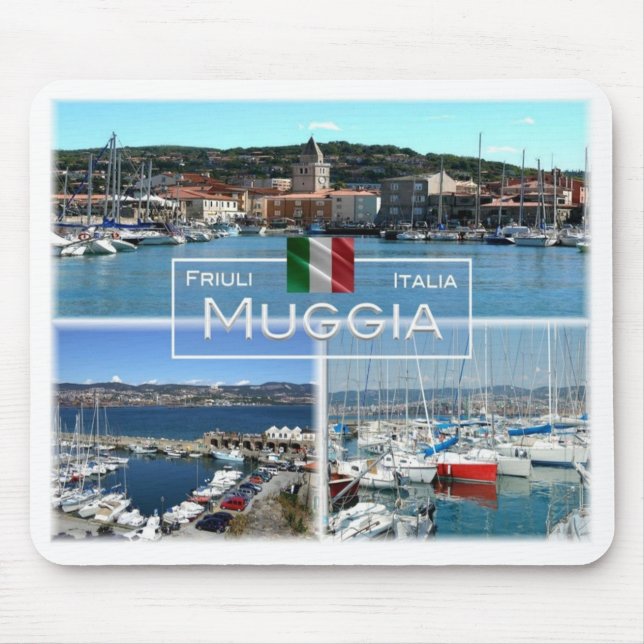 Mousepad IT Itália - Friuli Venezia Giulia - Muggia - (Frente)