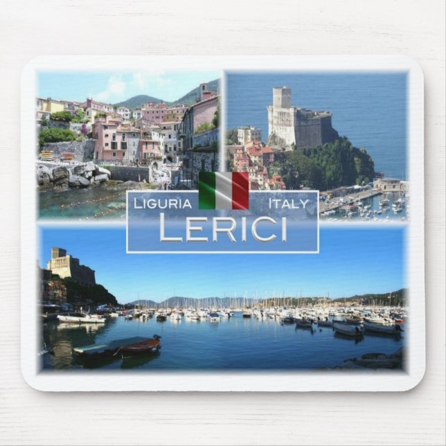 Mousepad IT Itália - Ligúria - Lerici - (Frente)