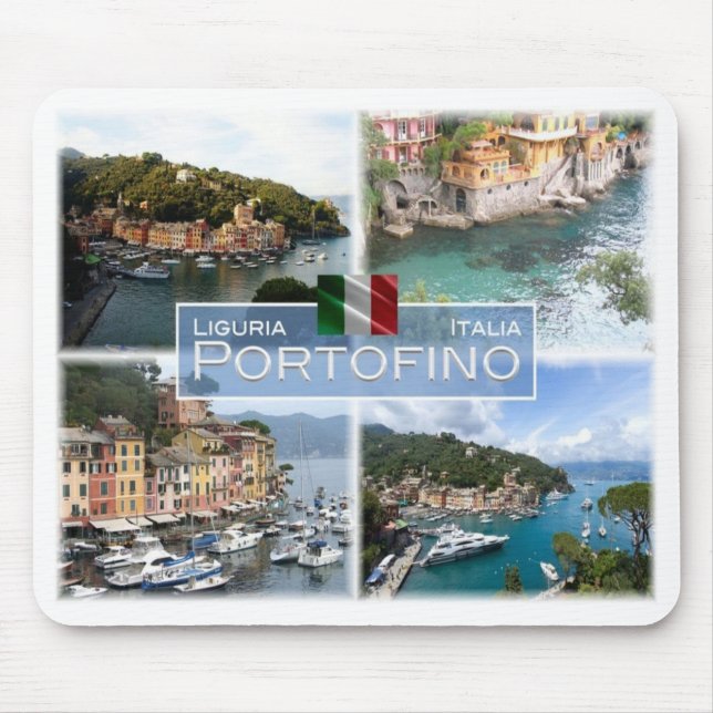 Mousepad IT Itália - Ligúria - Portofino - (Frente)