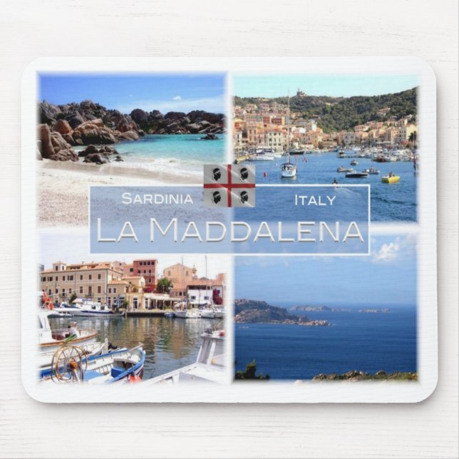 Mousepad IT Itália - Sardenha - La Maddalena (Frente)
