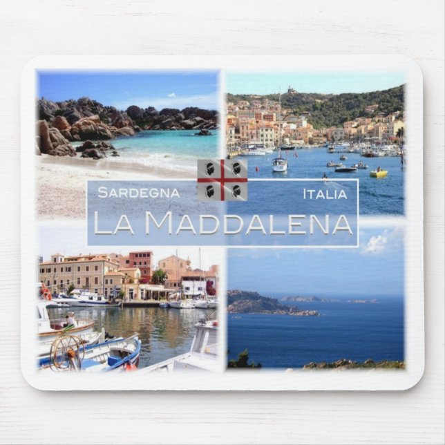 Mousepad IT Itália - Sardenha - La Maddalena (Frente)