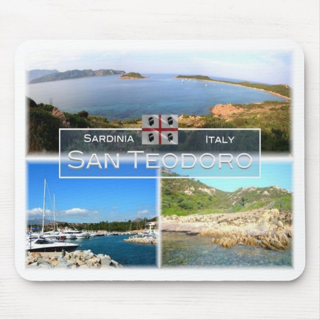 Mousepad IT Itália - Sardenha - San Teodoro (Frente)