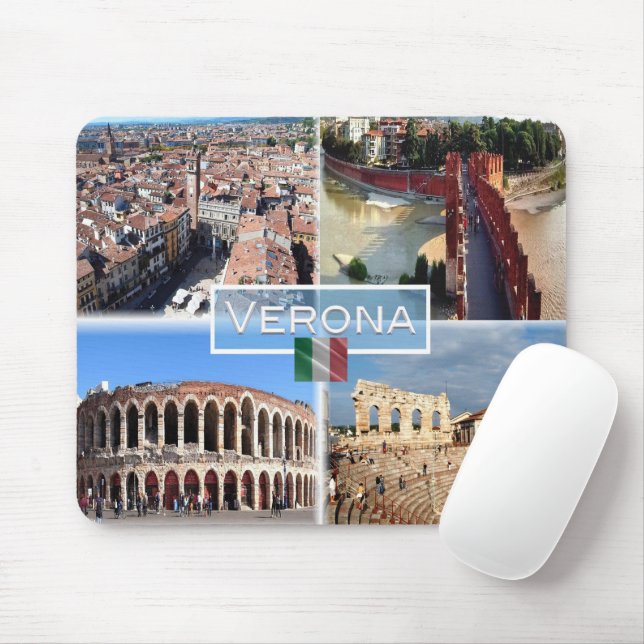 Mousepad IT Verona - Arena Internally - Castelvecchio Bridg (Com mouse)