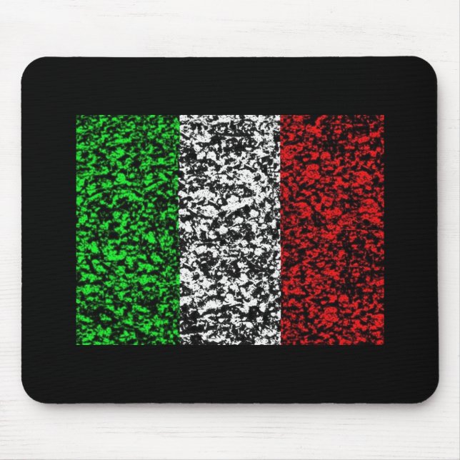 Mousepad Italia - bandeira (Frente)