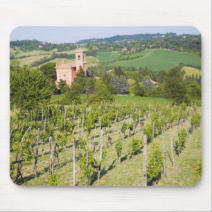 Mousepad Itália, Bolonha, Vista através da Vinha para Chies