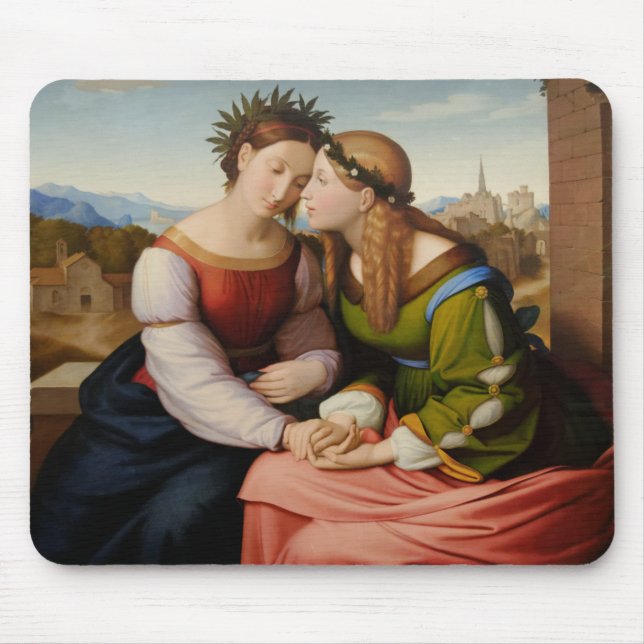 Mousepad Itália e Alemanha (Itália e Alemanha como Irmãs) (Frente)