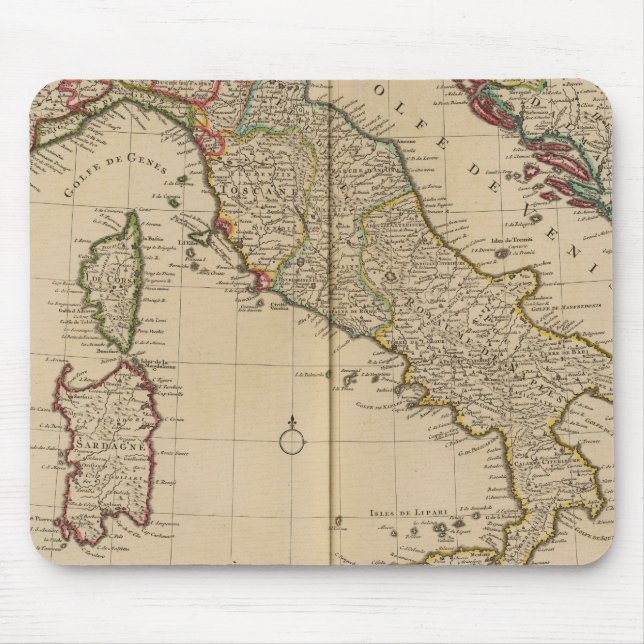 Mousepad Itália e Eslovênia (Frente)