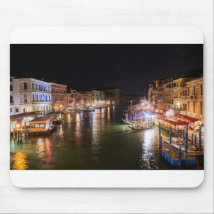 Mousepad Itália - Grande Canal de Veneza por Noite