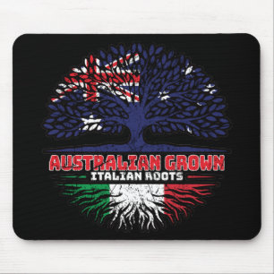 Mousepad Itália, Itália, Austrália Australiana, Bandeira Ra