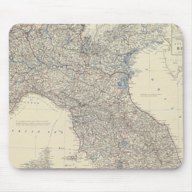 Mousepad Itália N, central (Frente)