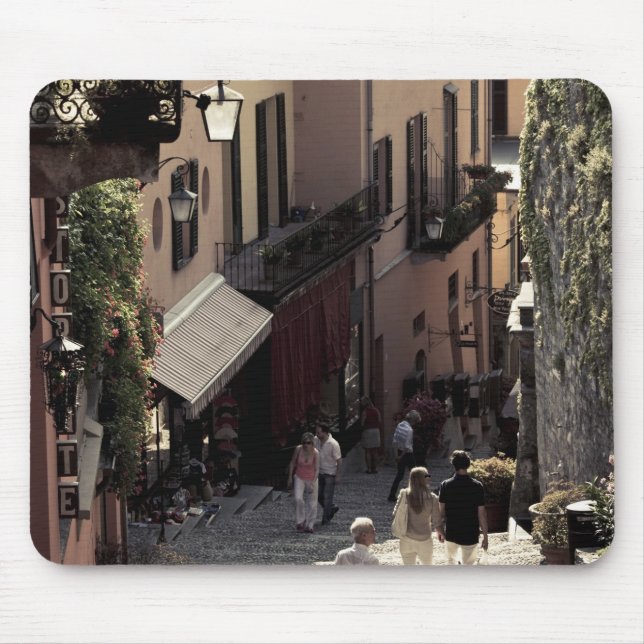 Mousepad Itália, Província de Como, Bellagio. Salita 2 (Frente)