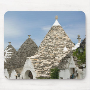 Mousepad Itália, Puglia, Alberobello, Terra dei Trulli,