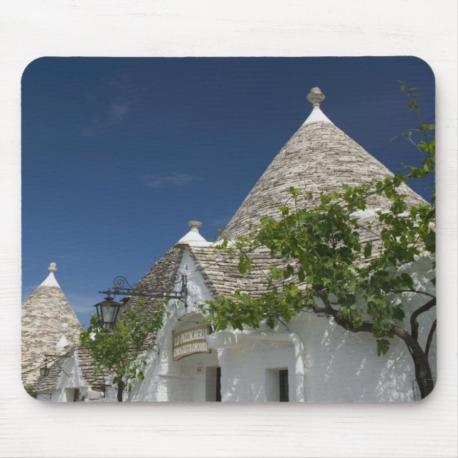 Mousepad Itália, Puglia, Alberobello, Terra dei Trulli, 2 (Frente)