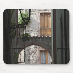 Mousepad Itália, Sardenha, Bosa. Detalhe da rua.