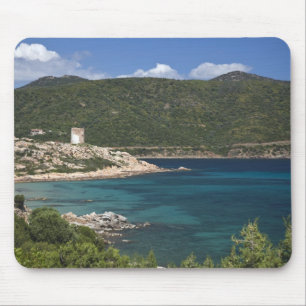 Mousepad Itália, Sardenha, Teulada. Torre espanhola.