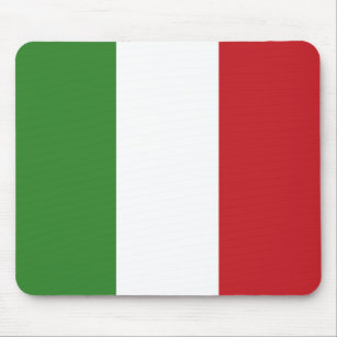 Mousepad Itália Sinalizador Colorido Verde Vermelho Branco