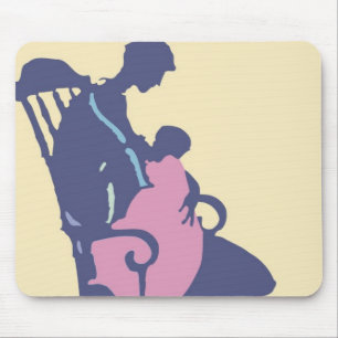 Mousepad <It's a Girl> pelo mineiro de Steve