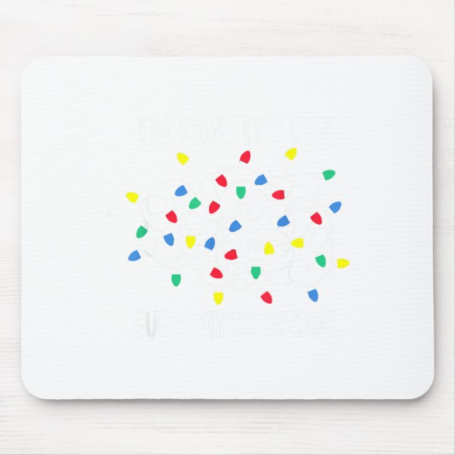 Mousepad It's Fine I'm Fine Everything Is Fine Funny Christ (Frente)