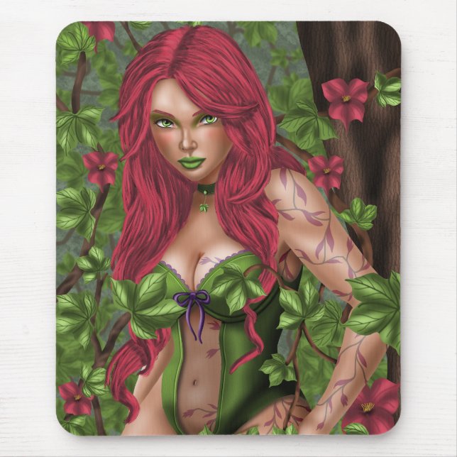 Mousepad Ivy, a garota venenosa (Frente)