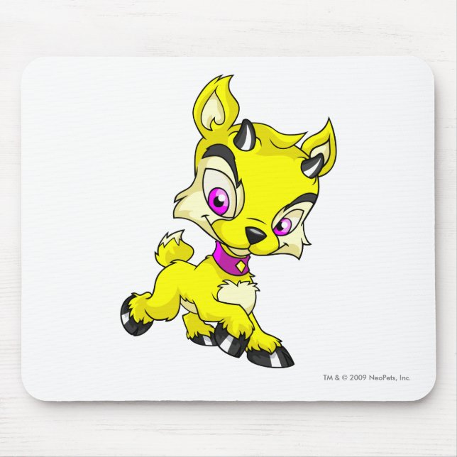 Mousepad Ixi amarelo (Frente)