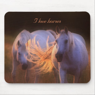 Mousepad - j love horses