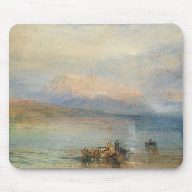 Mousepad J.M.W. Turner - o Rigi vermelho (Frente)