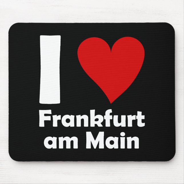 Mousepad J Main love De Frankfurt (Frente)