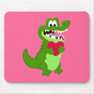 Mousepad Jacaré no amor