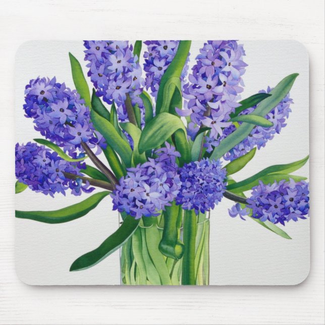 Mousepad Jacintos azuis (Frente)